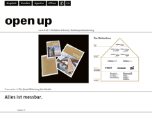 Tablet Screenshot of open-up.ch
